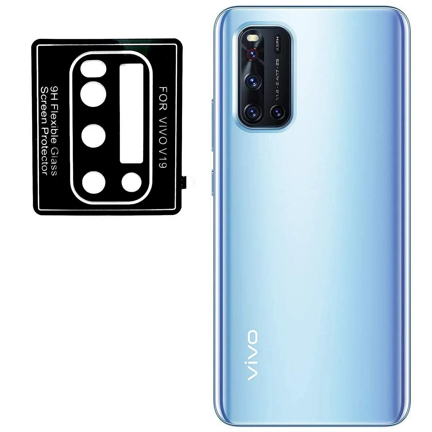 For vivo v19 camera main glass lens Rear Facing Camera Glass Lens Replacement