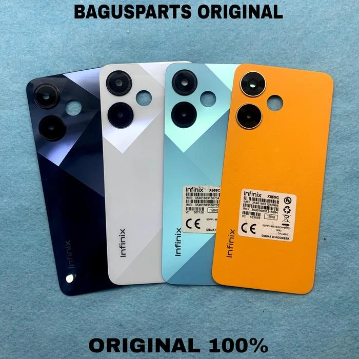 Back Casing - Kesing - Housing - Backdoor Fullset + Bezel Infinix Hot 30i X669 Back Casing Kesing Housing Backdoor