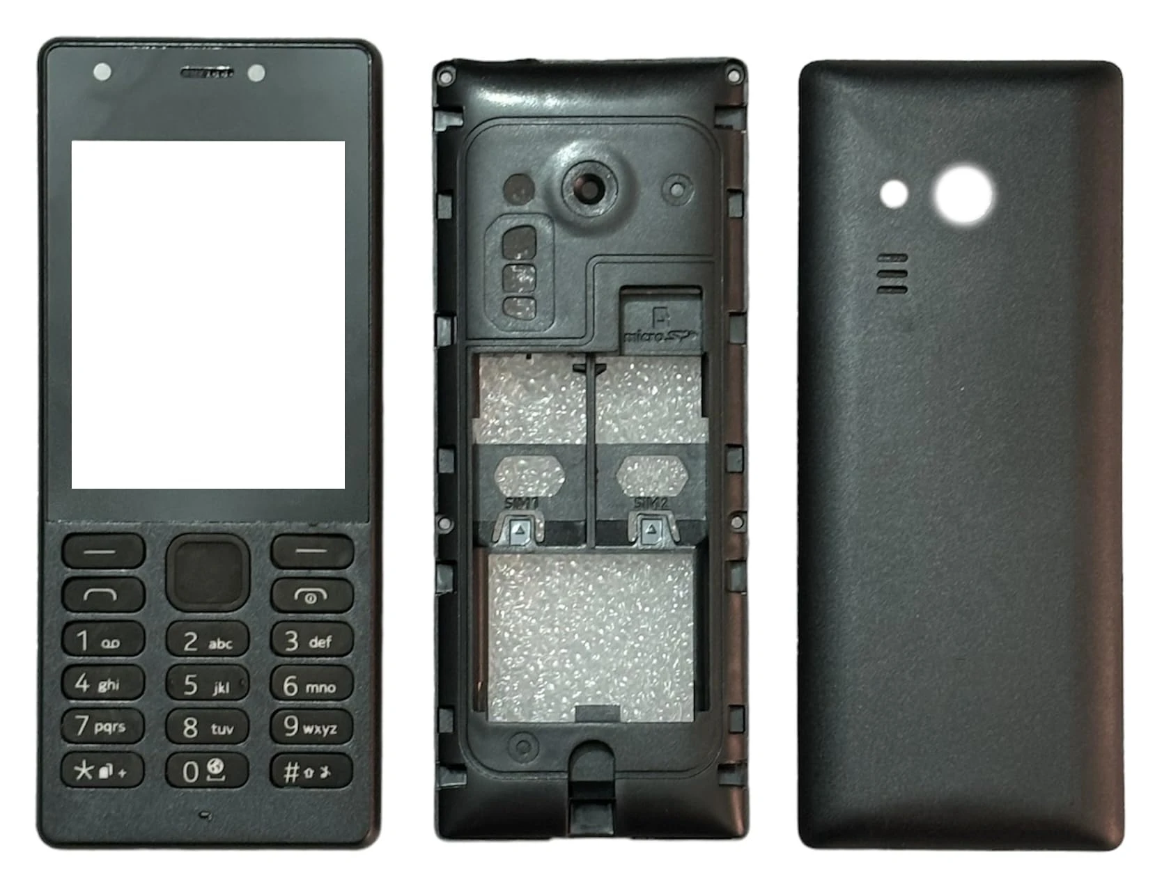 For Nokia 216 Full Body Casing / Housing with Body