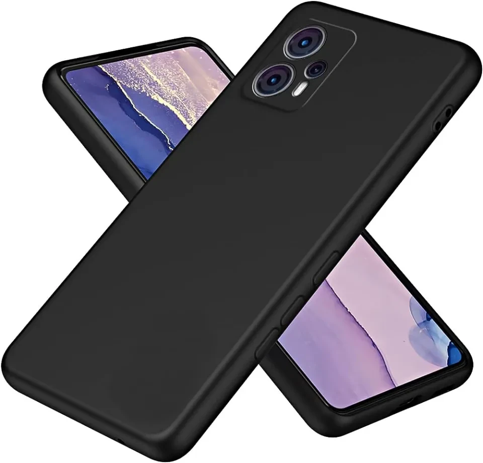 For Motorola Moto G13 / Moto G23 Back Cover Mobius Ring Ultra Thin Soft Luxury Square Multicolor Liquid Silicone Phone Case