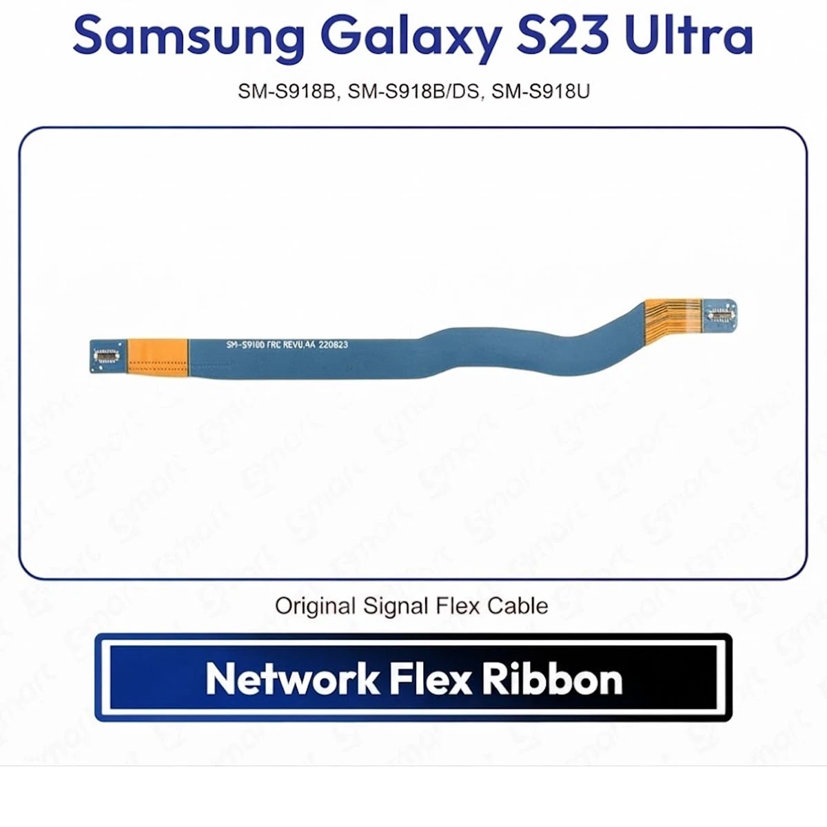 Samsung Galaxy S23 Ultra Network Flex Ribbon Cable | Signal Antenna Flex Replacement | Premium Quality SM-S918B, SM-S918B/DS