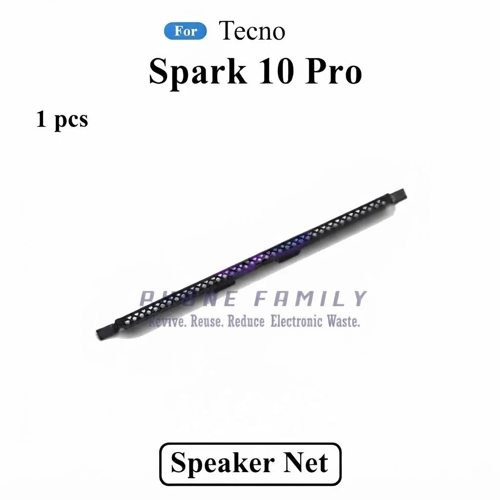 For Tecno Spark10 Pro 1pcs Speaker net Anti-dust Earpiece Speaker Mesh Dust-proof Net Parts